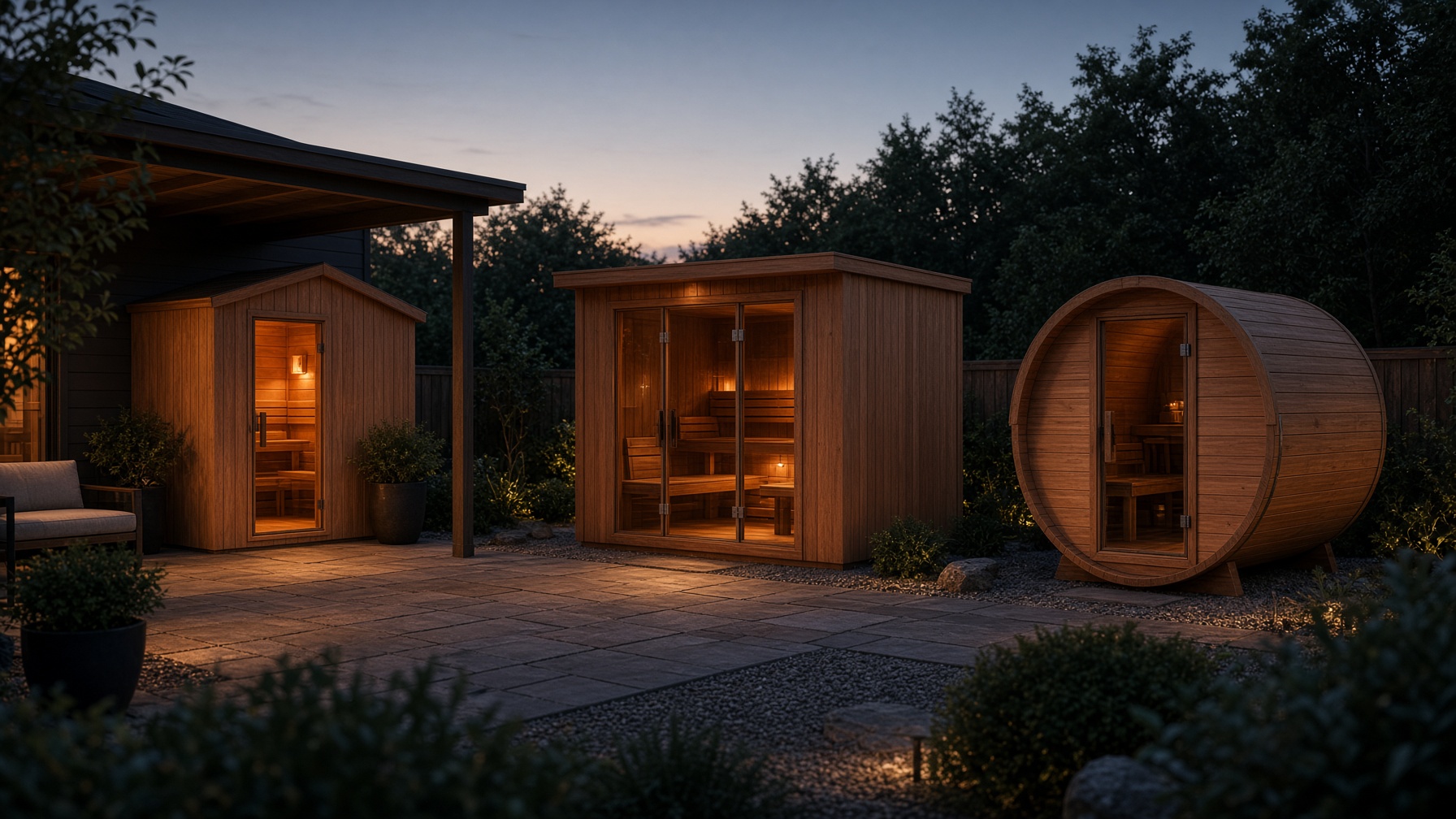 Infrared sauna kit vs custom vs outdoor