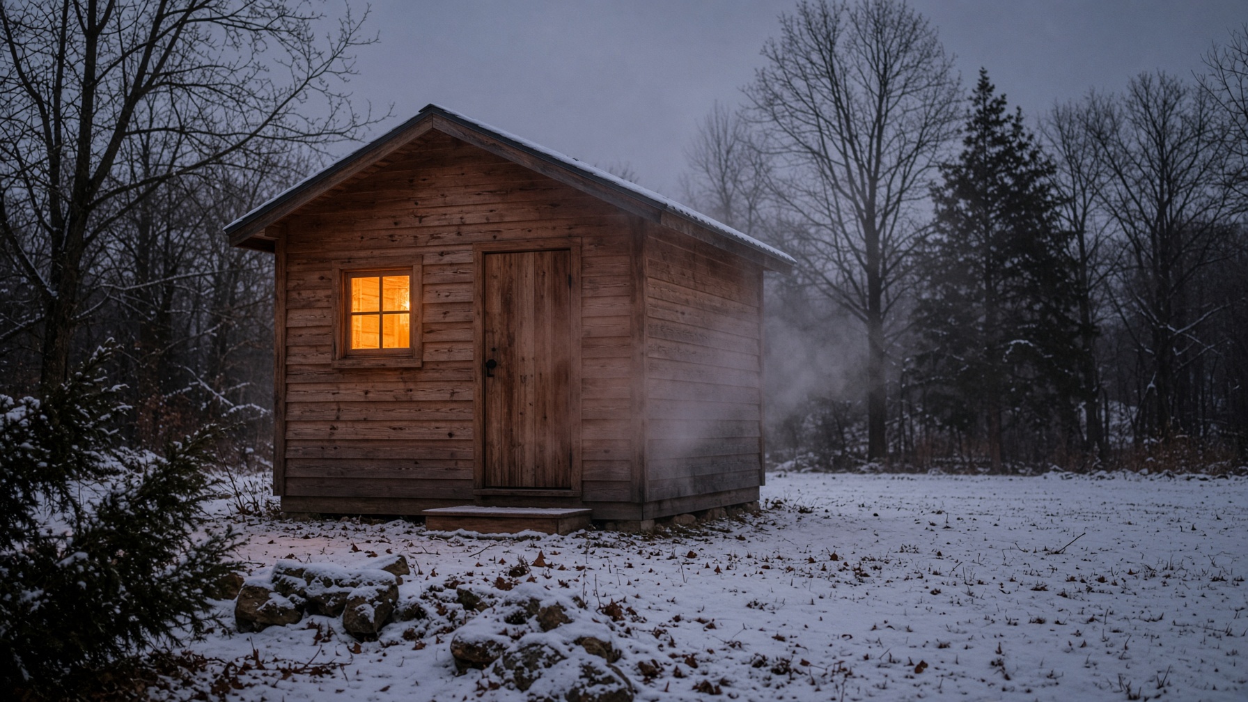 Infrared vs outdoor cabin